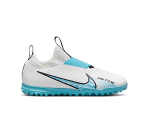 Nike – NIKE JR. ZOOM MERCURIAL VAPOR 15 ACADEMY TF – WHITE/BALTIC BLUE-PINK BLAST